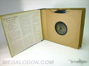retro LP vinyl record set book album multi record packaging discs