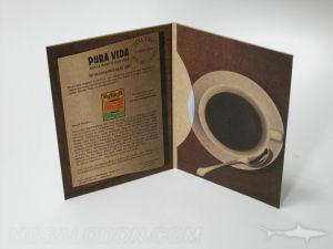 fiberboard dvd jacket packaging recycled bown paper