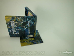 printed usb box set disc dvd cd foam hub gold foil 