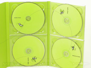 dvd digipak set multidisc 4 dvds clear tray packaging
