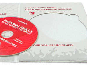 digipak foam tray cd dvd usb packaging