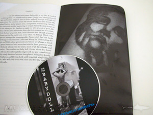 dvd softcover book disc sleeve pocket in back cover