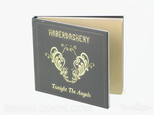 gold foil cd book packaging special printing effects