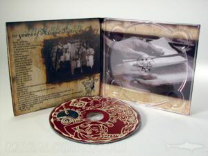 matte cd digipak 4pp tray packaging