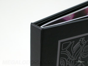 cd book set spine close up thickness