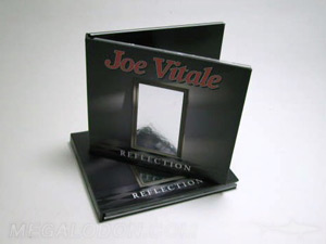 silver foil stamping mirror special printed pacakging cd dvd disc 