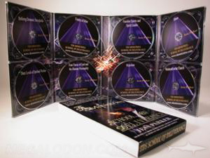 multidisc digipak set 8 disc set tall digipak 8 trays 