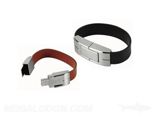 leather wristband usb bracelet manufacturing