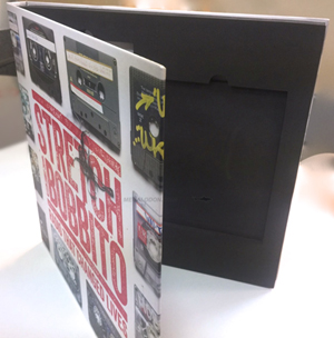 vinyl sized book hardbound foam insert panel cd dvd disc cassette usb vinyl record collection 