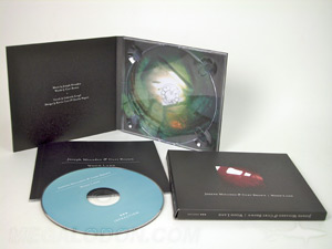 uncoated paper recycled cd digipak set