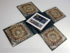 digipak cross shape 4 disc multidisc set cd dvd 
