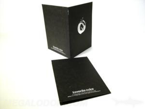 foil stamping black fiberboard dvd jacket tall custom packaging
