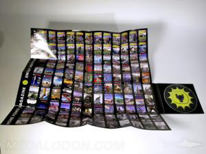 custom dvd jacket fold out poster 32pp glued on panel foam hub packaging