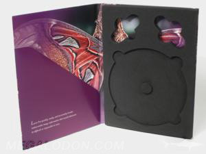 foam tray digipak usb cd dvd packaging