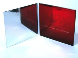 custom cd jacket red foiling paper reflective