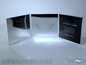 refelctive mirror foil paper packaging cd dvd usb vinyl