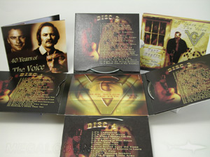 multidisc cross shaped jacket 4 disc set cd dvd set
