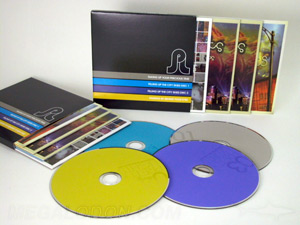 custom jacket multidisc packaging set 4 disc