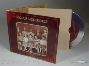 retro LP CD vinyl Disc set packaging