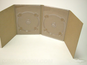 digipak fiberboard dvd 8pp two trays unprinted
