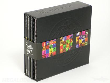 Deluxe Box Sets, Rigid Chipboard, 4C wrap, or linen or leather cd dvd usb  vinyl video and books