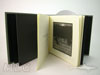 hardbound cd dvd book inner pages cream vintage color paper stock