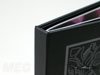 hardbound cd book spine closeup top view tray alternative