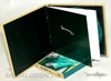 cd dvd hardbound book booklet left panel disc tray right panel
