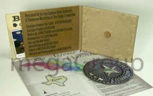 Paper tray cork hub cd eco digipak plastic free packaging